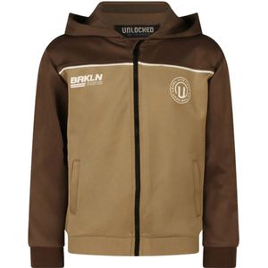 Unlocked jongens vest - Bruin