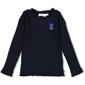 Jubel meisjes longsleeve - Marine
