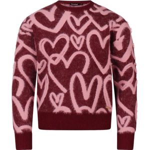 Persival meisjes trui - Wijn rood