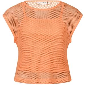 D-zine meisjes t-shirt - Perzik