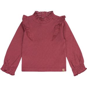 Bakkaboe meisjes longsleeve - Cerise