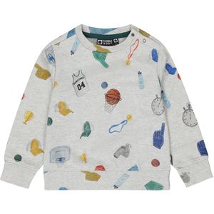 Tumble 'N Dry jongens sweater - Grijs melee