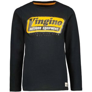 Vingino jongens longsleeve - Zwart