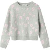 Name It - MINI - Trui - Grijs - Voor Meisjes