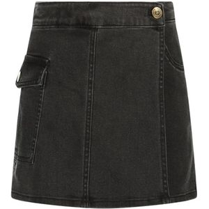 Like Flo meisjes rok - Black denim