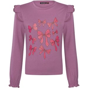 Persival meisjes longsleeve - Violet