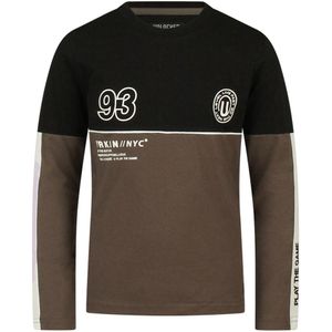 Unlocked jongens longsleeve - Bruin