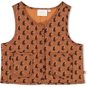 Jubel meisjes gilet - Bruin