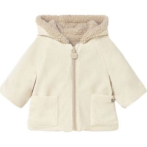 Mayoral - Winterjas - Ecru - Unisex - Gevoerde Capuchon