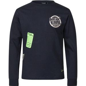 Unlocked jongens longsleeve - Marine