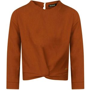 Persival meisjes longsleeve - Licht bruin