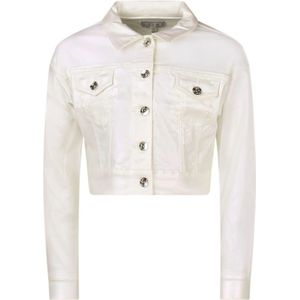 D-zine meisjes spijkerjas - Ecru