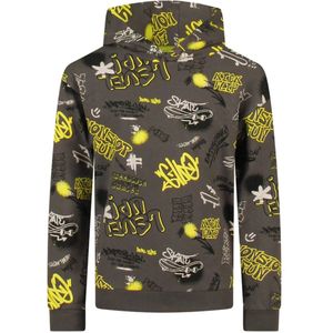 Unlocked jongens hoodie - Antracite