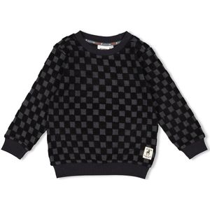 Sturdy jongens sweater - Antracite