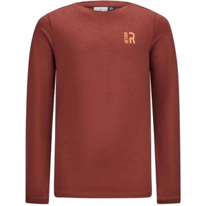 Retour jongens longsleeve - Choco