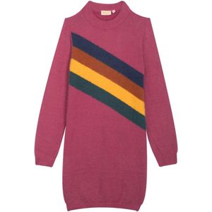 Someone meisjes jurk - Fuchsia