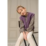 Like Flo - Blouse - Bruin - Voor Meisjes