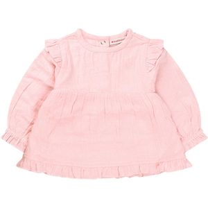 Bakkaboe meisjes blouse - Licht rose