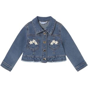 Mayoral meisjes spijkerjas - Medium denim