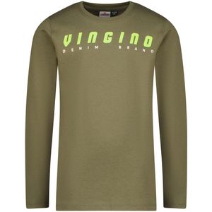 Vingino jongens longsleeve - Olijf