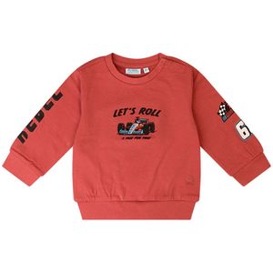 Flinq jongens longsleeve - Licht rood