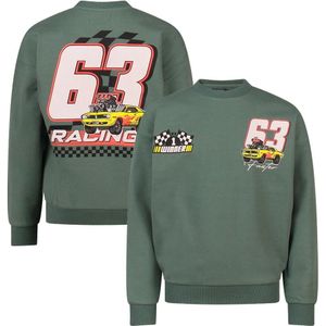 Unlocked jongens sweater - Donker groen