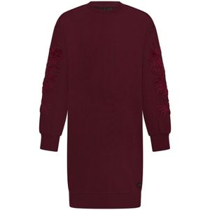 D-zine meisjes jurk - Donker rood