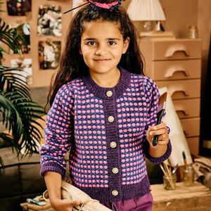 Z8 meisjes vest - Paars