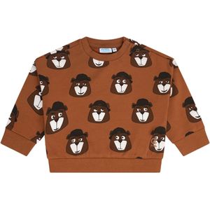 Flinq jongens sweater - Camel