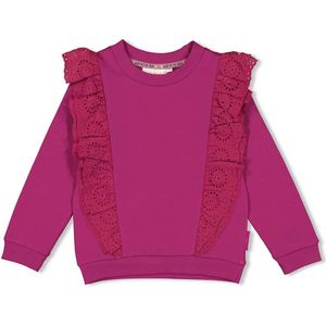 Jubel meisjes sweater - Cerise