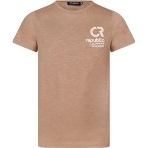 Unlocked jongens t-shirt - Taupe