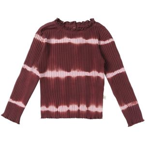 Your Wishes meisjes longsleeve - Bordeaux