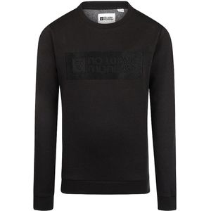 No Way Monday jongens sweater - Zwart