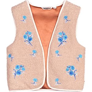 Moodstreet meisjes gilet - Ecru