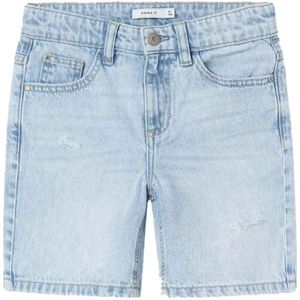 Name It jongens korte broek - Bleached denim