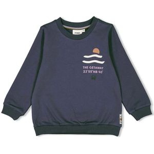 Sturdy jongens sweater - Indigo