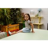 Daily7 Zomer T-shirt Meisjes - Zand - Metallic