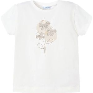 Mayoral meisjes t-shirt - Ecru