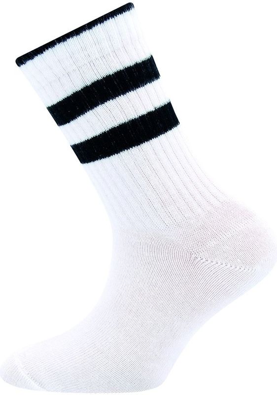 EWERS - Sokken - Zwart/Wit - Gestreept - Jersey