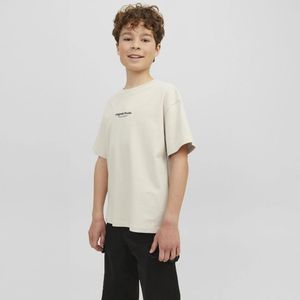 Jack & Jones Junior jongens t-shirt - Zand