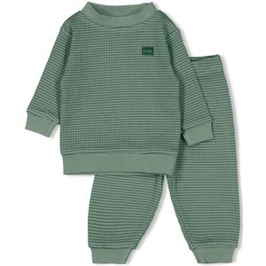 Feetje - Family Limited Edition - Wafelpyjama - Zeegroen