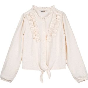 Moodstreet meisjes blouse - Ecru