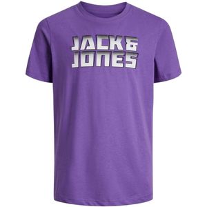 Jack & Jones Junior jongens t-shirt - Paars