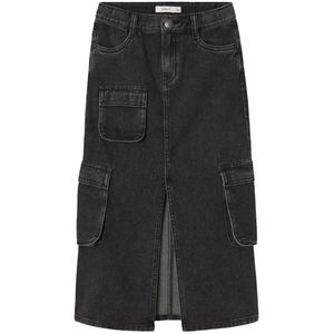 Name It meisjes rok - Black denim