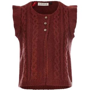 Looxs meisjes gilet - Wijn rood