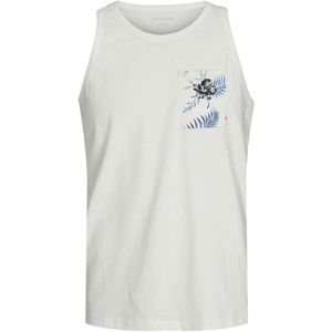 Jack & Jones Junior jongens singlet - Ecru