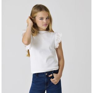 KIDS_ONLY meisjes t-shirt - Ecru
