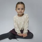 Name it - Gebreide Trui - Peuter - Met Ronde Hals - All-over Letter Print