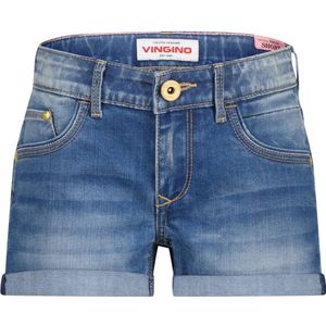 Vingino meisjes korte broek - Medium denim