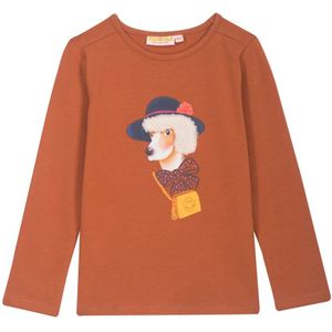 Someone meisjes longsleeve - Cognac